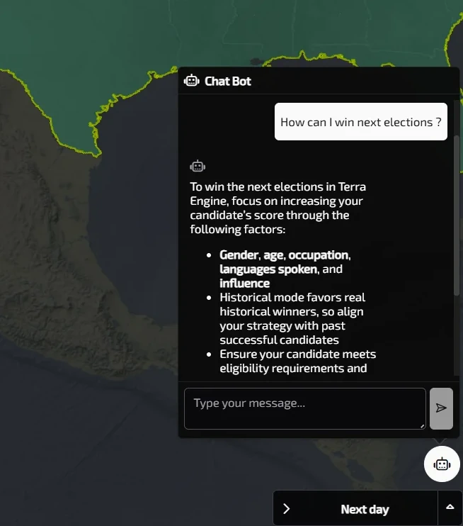 AI assistant answering a strategic question