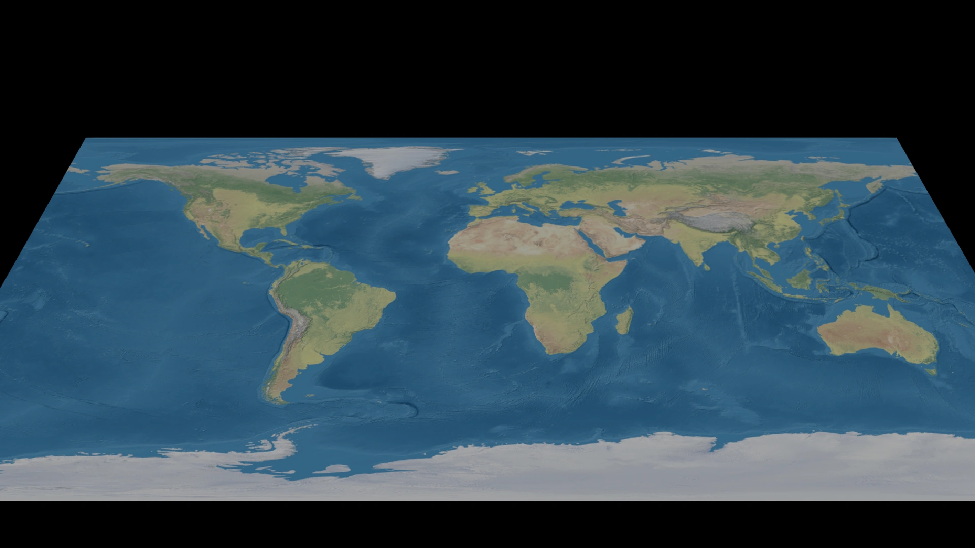 2D globe display